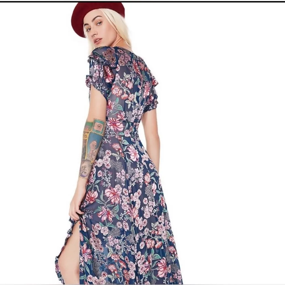 For Love & Lemons FLORA FLORAL MAXI DRESS NWT - Image 6