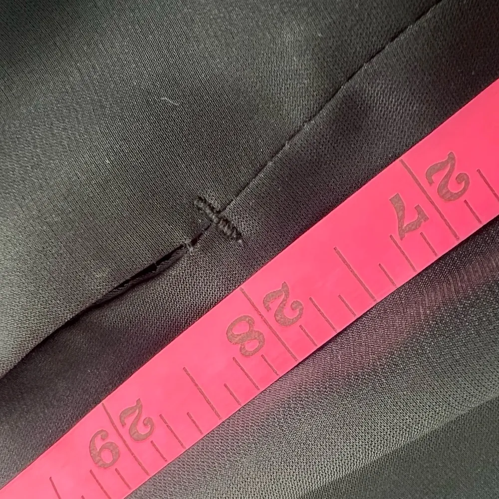 Abercrombie & fitch Cinched Neck Slip Midi Dress black sz S - Image 8