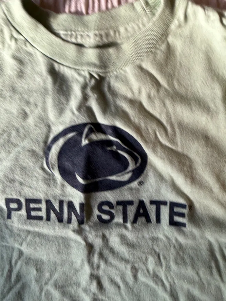 Penn State Baby Tee Light Green  - Image 2