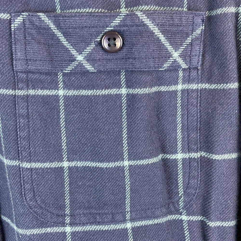 NEW Mountain Khakis Blue Plaid Flannel Scout Shirt Women’s Size Extra Large - Image 6