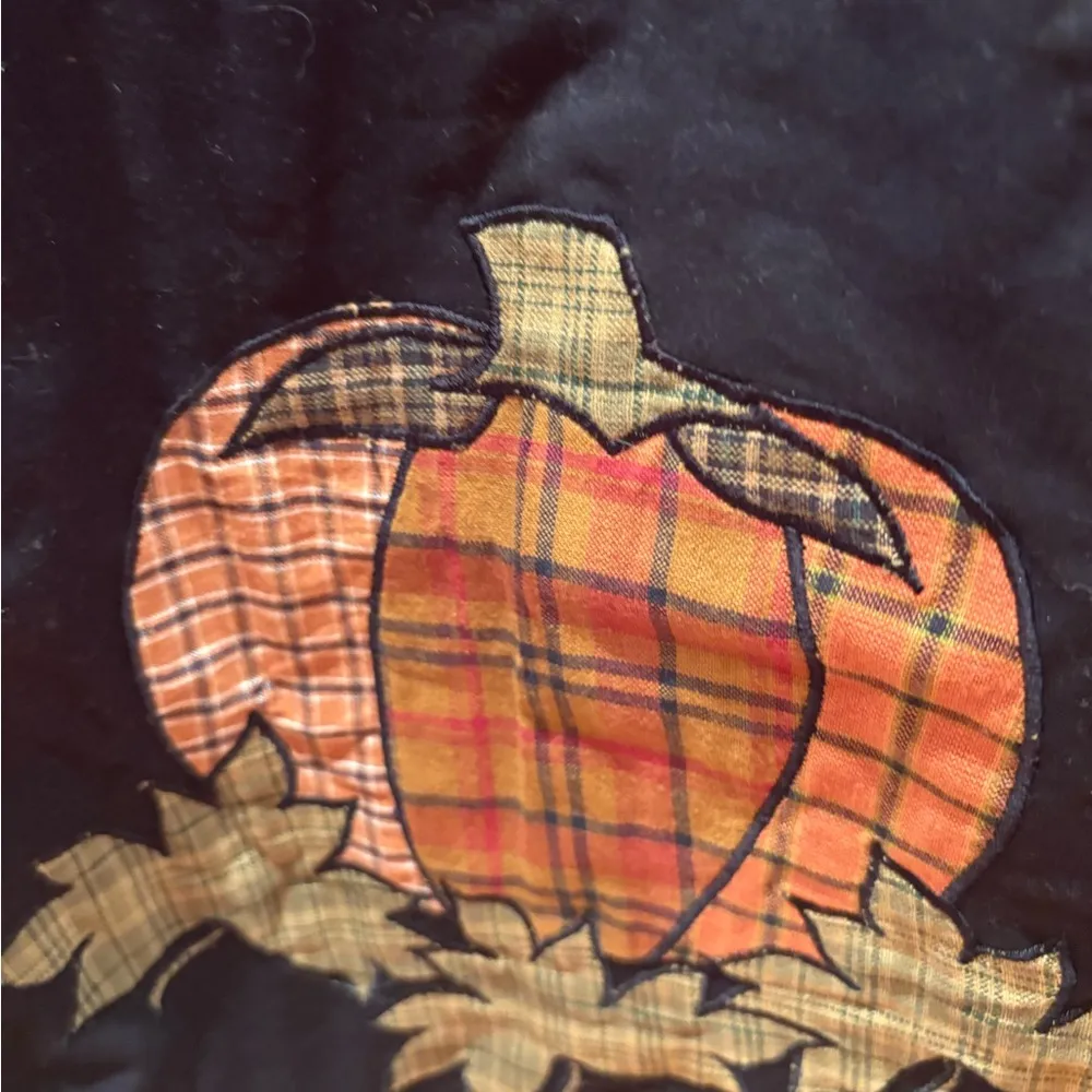 Nancy’s Nook Plaid Welcome Harvest Tote Bag Orange - Image 3