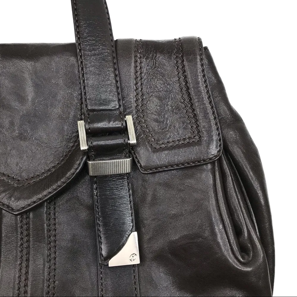 Francesco Biasia | Dark Brown Leather Fold - Image 2