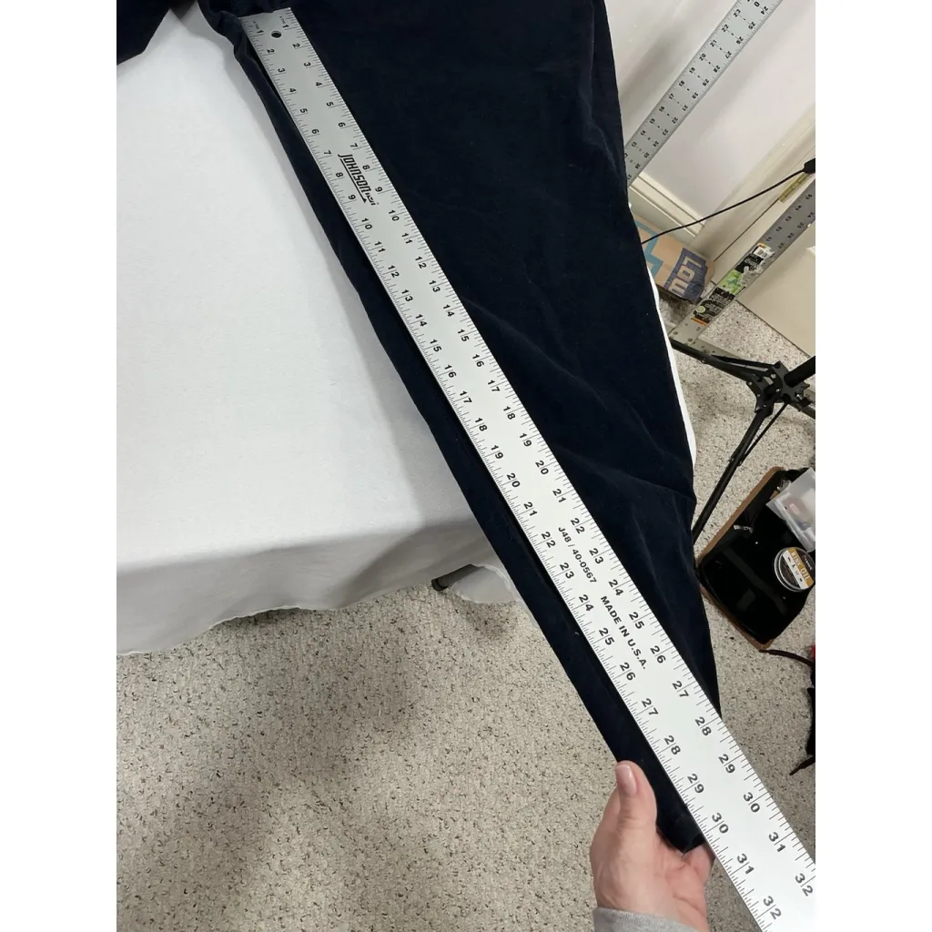 Womans Gloria Vanderbilt Navy Courdory Pants 24 W - Image 8