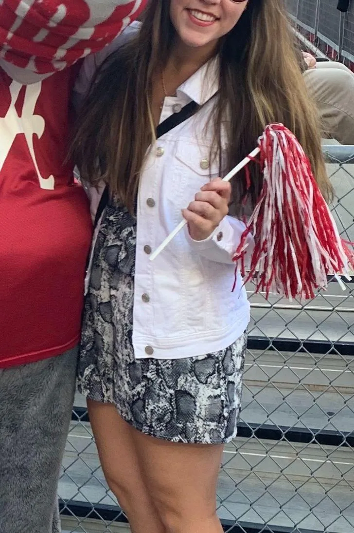 Pink Lily Boutique Snakeskin Romper - Image 7