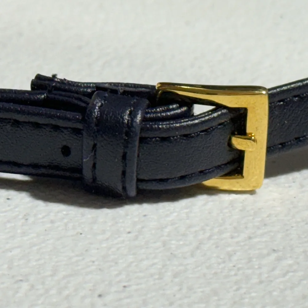 Jennifer Moore Blue Genuine Leather shoulder Bag Purse w Strap - Image 3