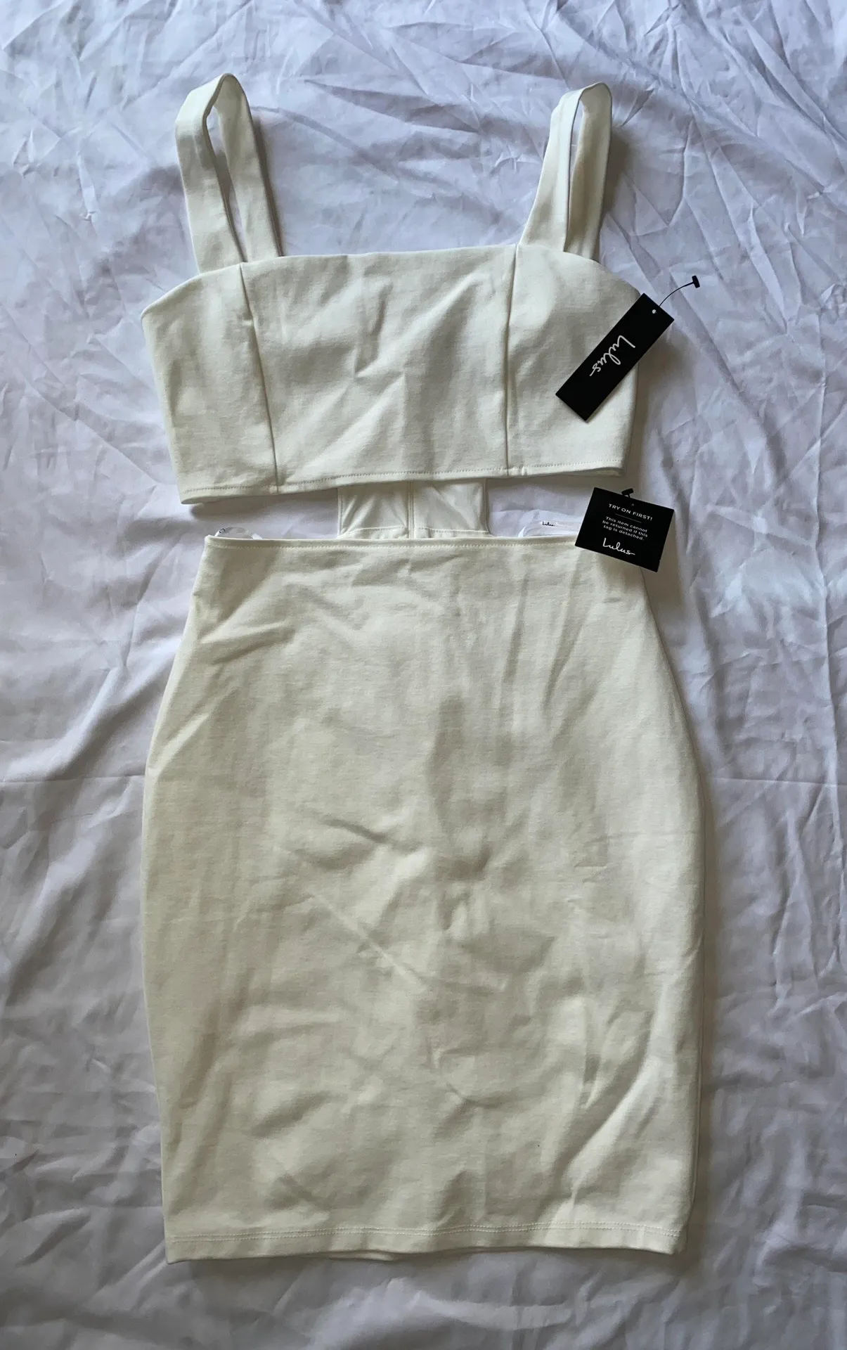 Lulus White Bodycon Dress - Image 2