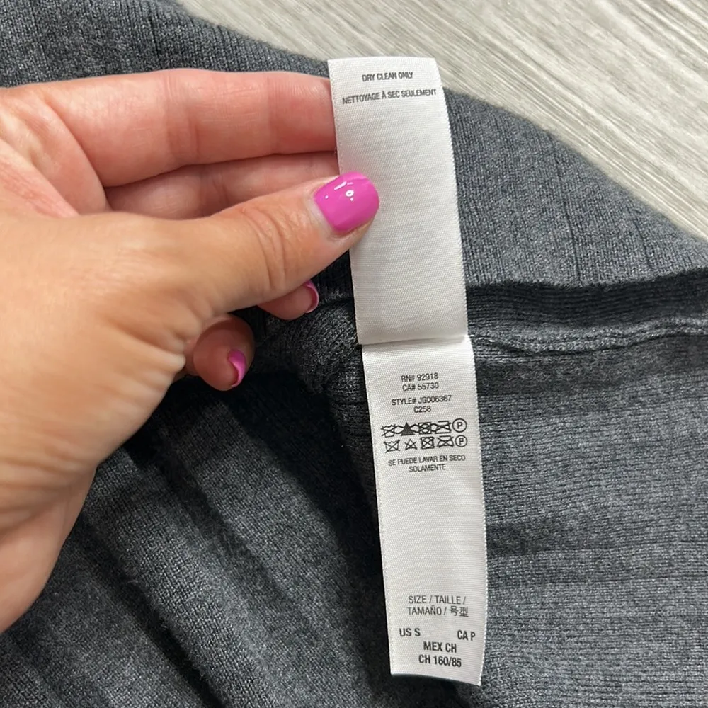 Juicy couture • wool blend short sleeve sweater dress pleat peplum hem - Image 8