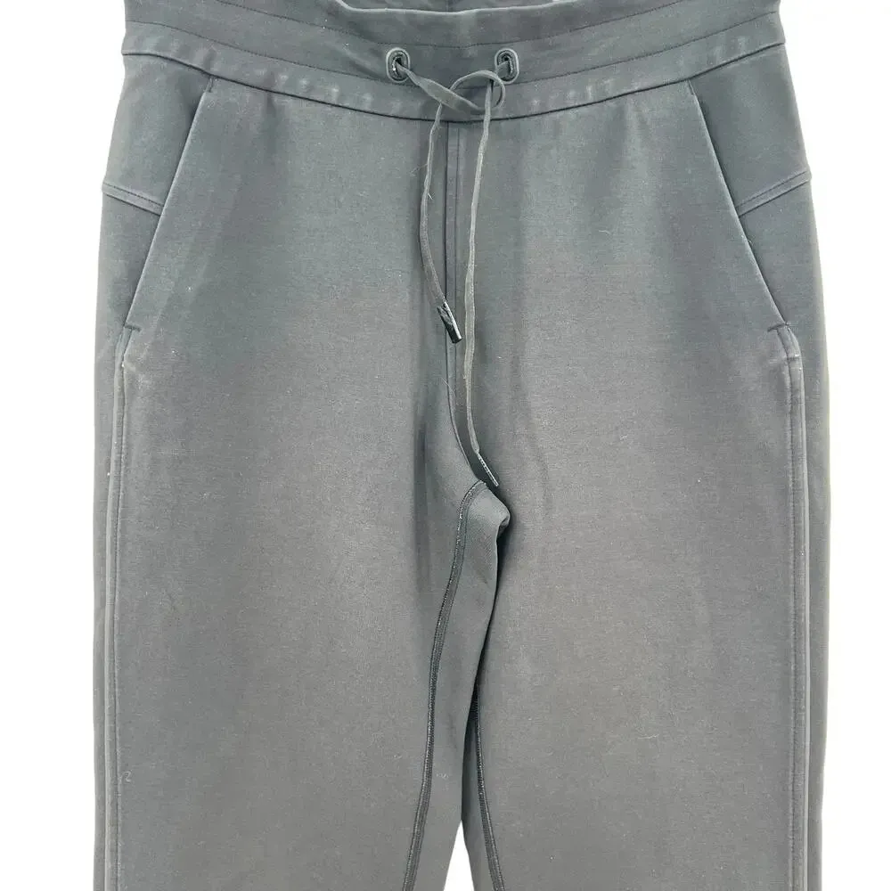 Lululemon On‎ Track Jogger Black Solid Sweatpants Athleisure Size 6 - Image 3