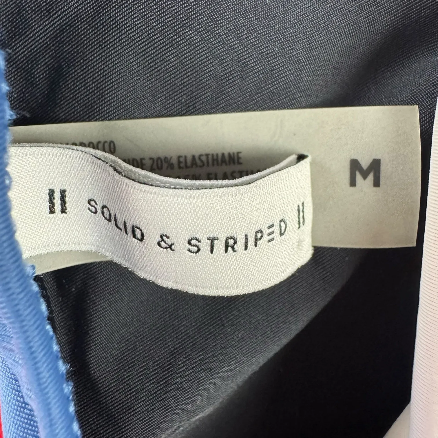 Solid‎ & Striped Matilde Red Blue One Piece Swimsuit Size M Anthropologie - Image 7