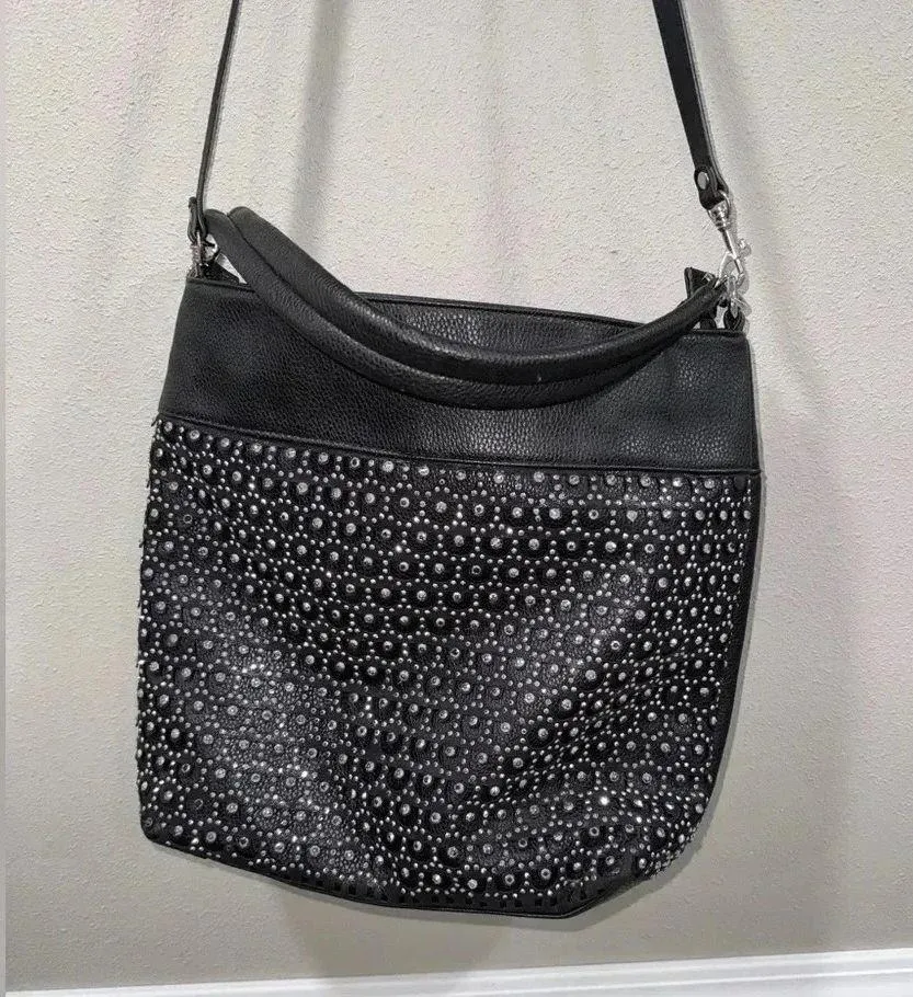 Buckle Purse Black With Glitter - Image 2