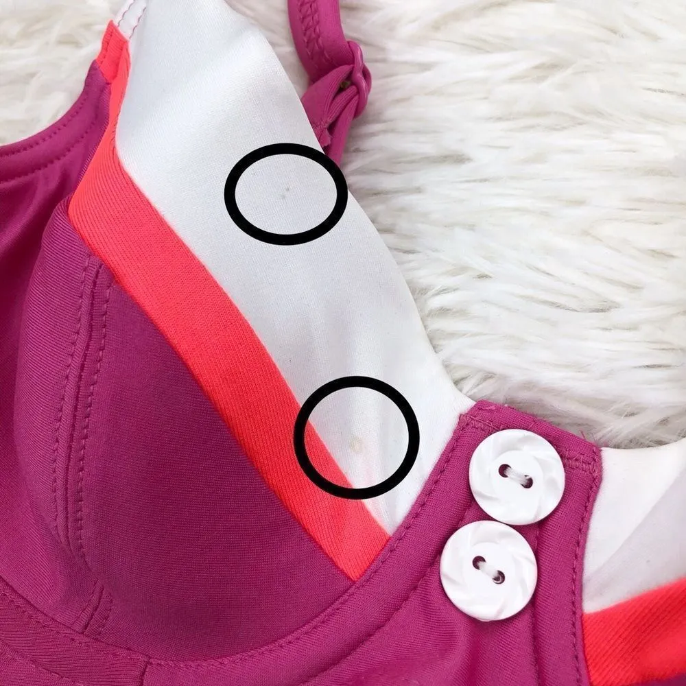 Freya Revival Sorbet Pink Rio Underwire Wide Tab Bikini Top Size 28D Size undefined - Image 3