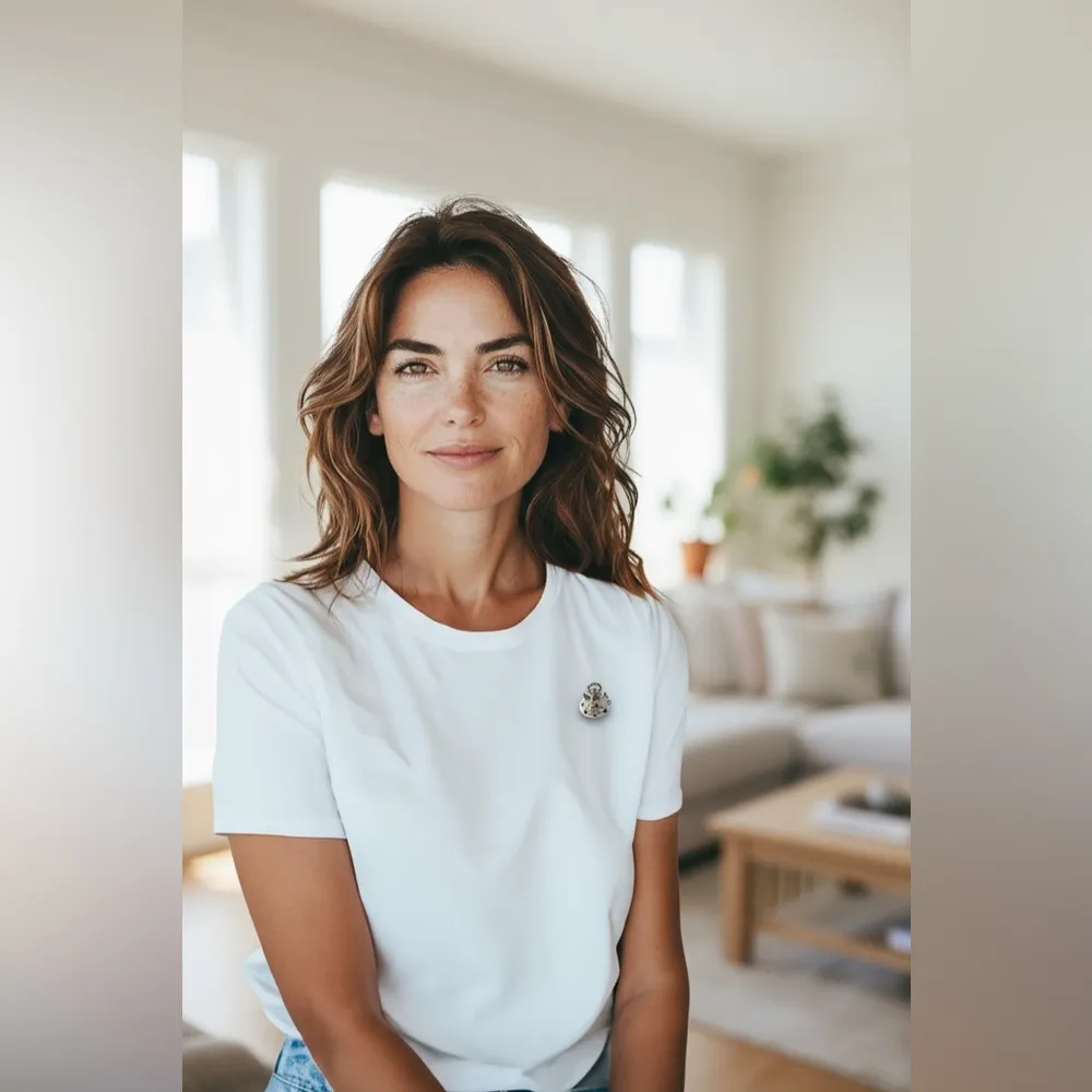 Cascade Blues Silver Angel Pin - Image 5