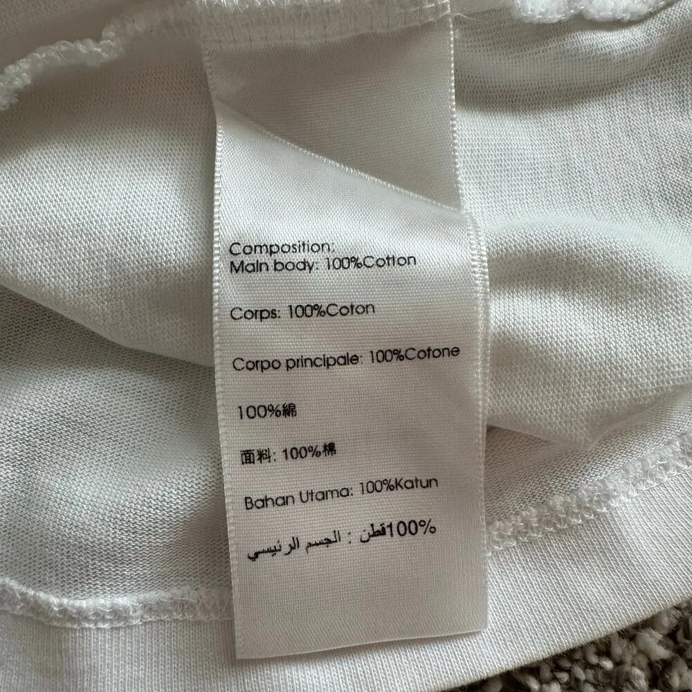 3.1 Phillip Lim white short-sleeve crewneck cotton top size XS - Image 7