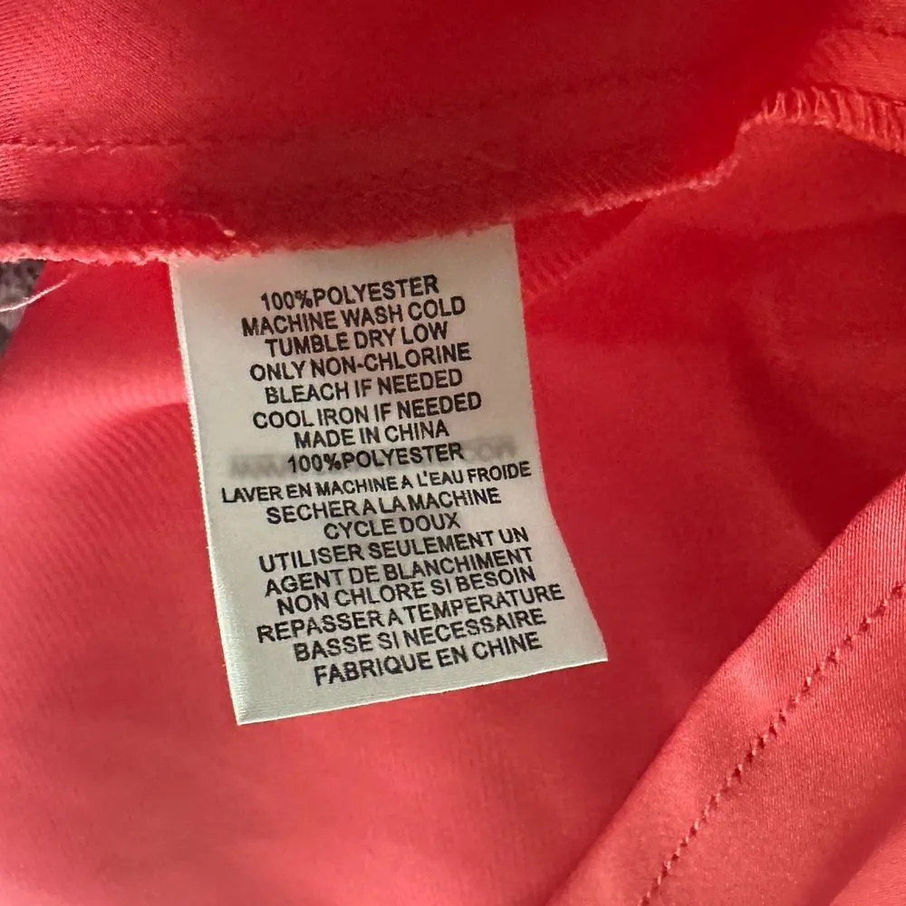 Trina‎  Turk Sateen Coral Camisole Size Small Elegant Women's Camisole Top - Image 4