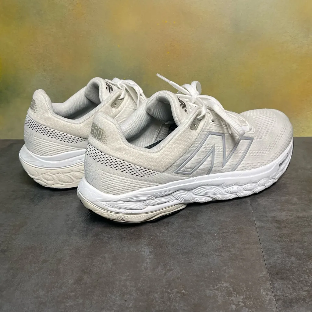 New Balance Fresh Foam X 860v14 Women's White Running Shoes Size 10.5B - Image 8
