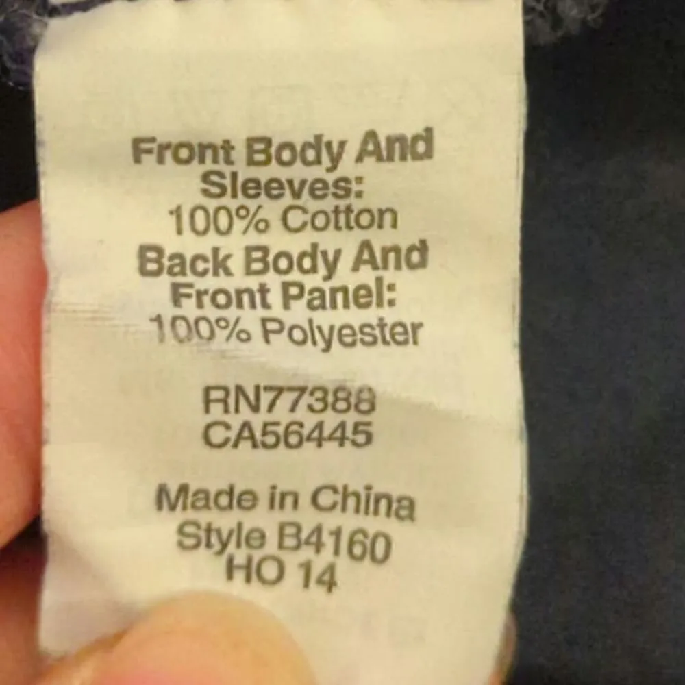 J. Crew Black Round Neck Short Sleeve‎ Satin Hem Pullover Size L - Image 3