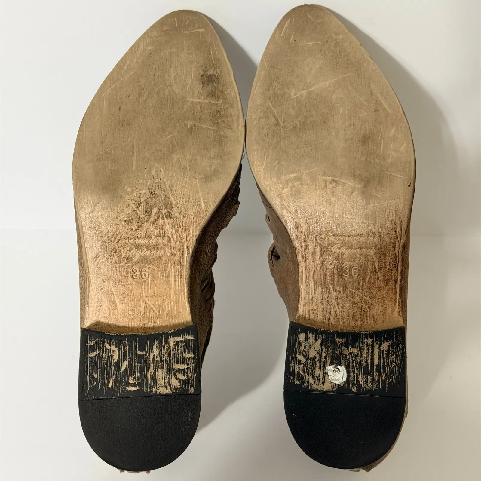 Free People Lost Valley Ankle Boot Size 36 Distressed Fall Western Booties - Image 3