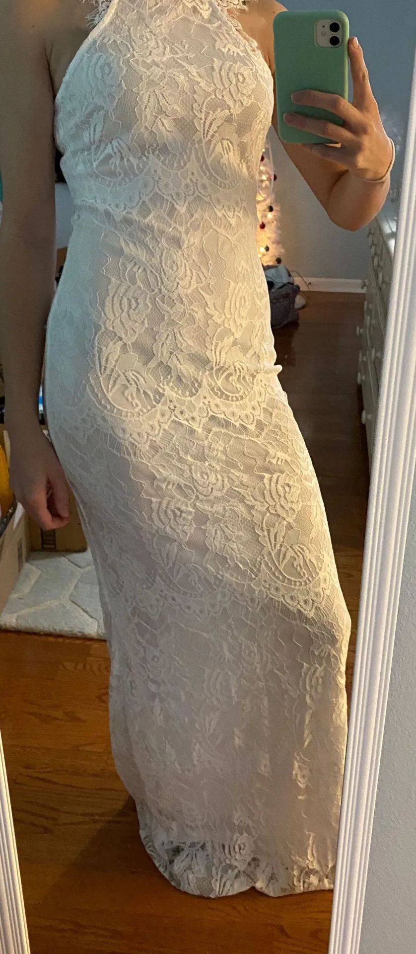 Southern fried chics white Dress - Image 2