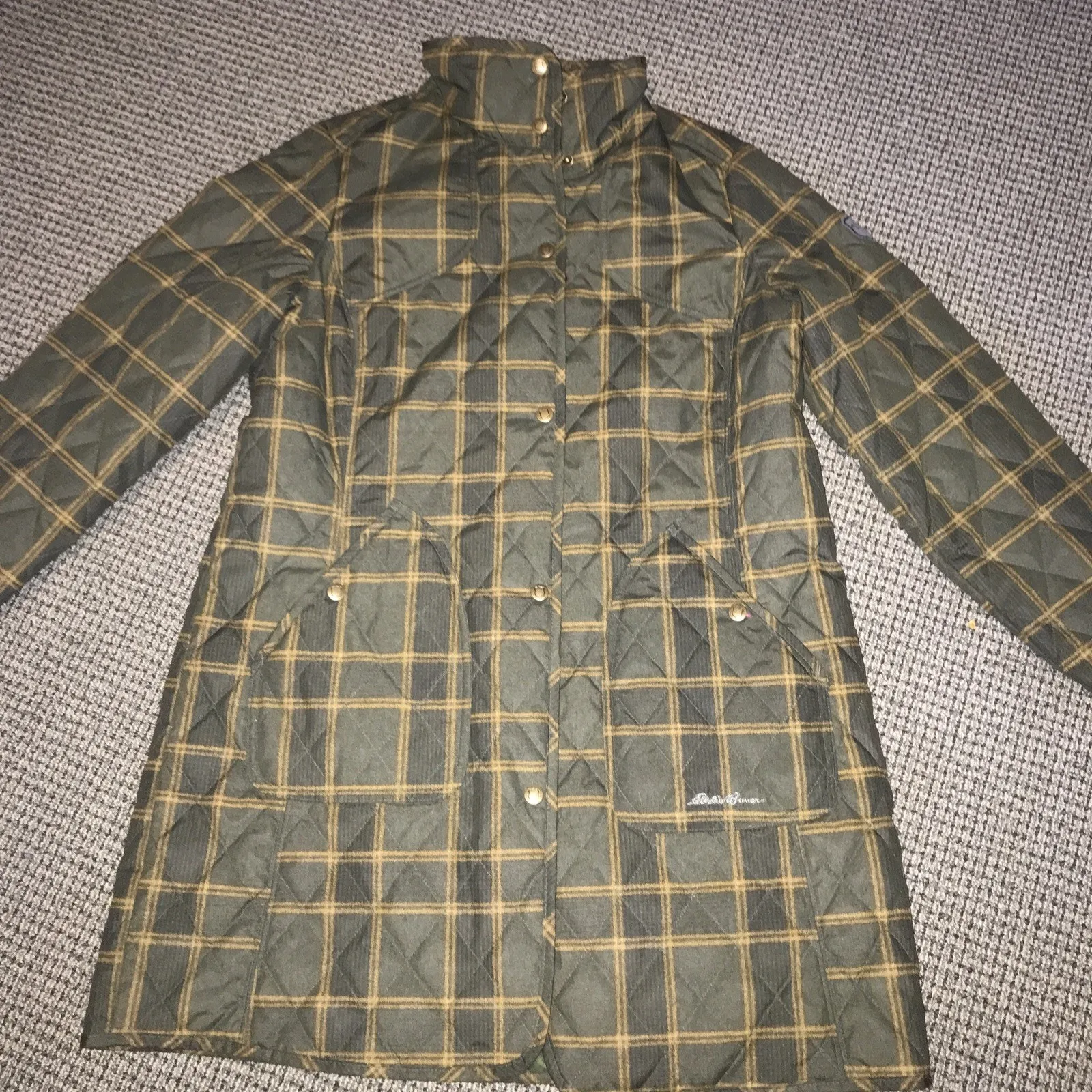 Eddie Bauer Sport Shop Womens Full Length Jacket Greeen Size PL 2017 Green - Image 2