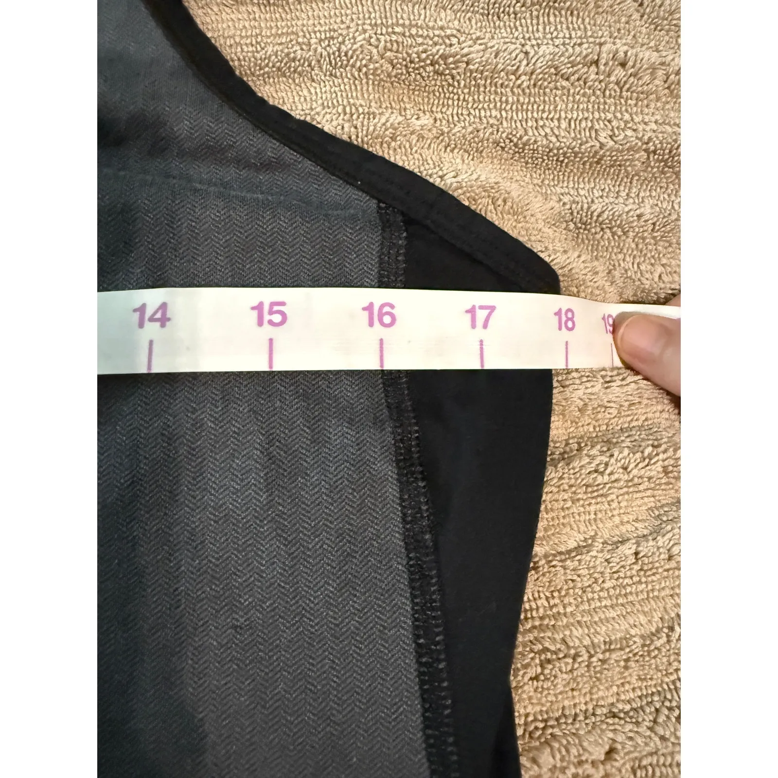 The North Face Flash Dry Razorback Tank Size L‎ Flash Dry Black Grey Women - Image 7