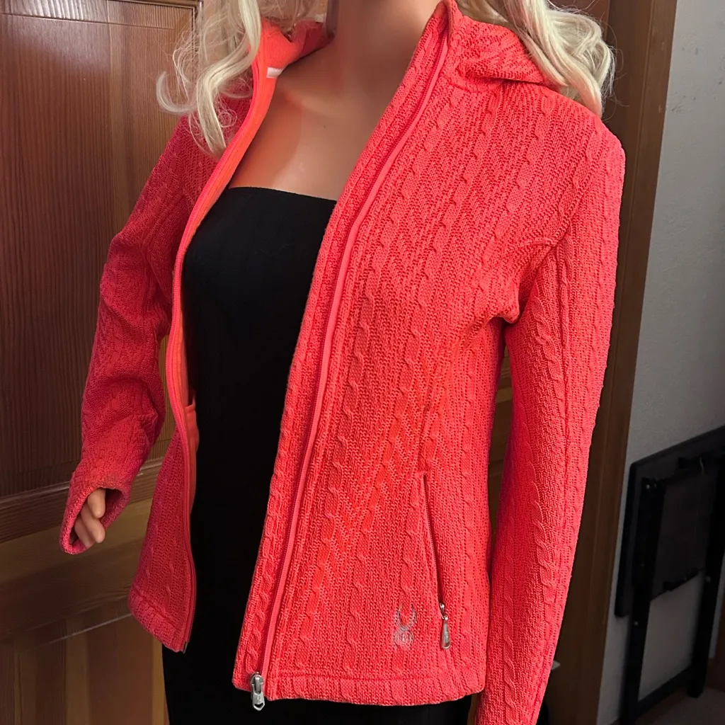 Spyder Women's Major Cable Stryke Hoodie - Image 8