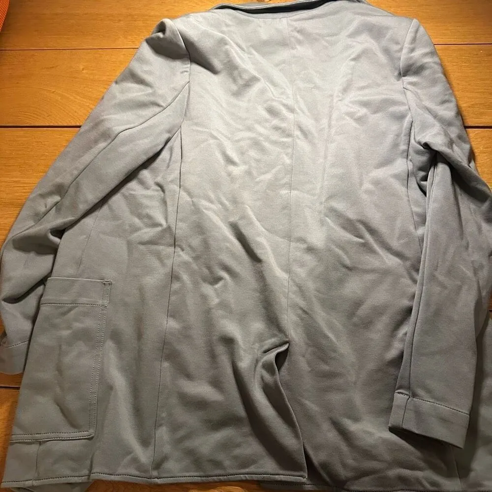 Athleta blazer gray blue 6 - Image 6