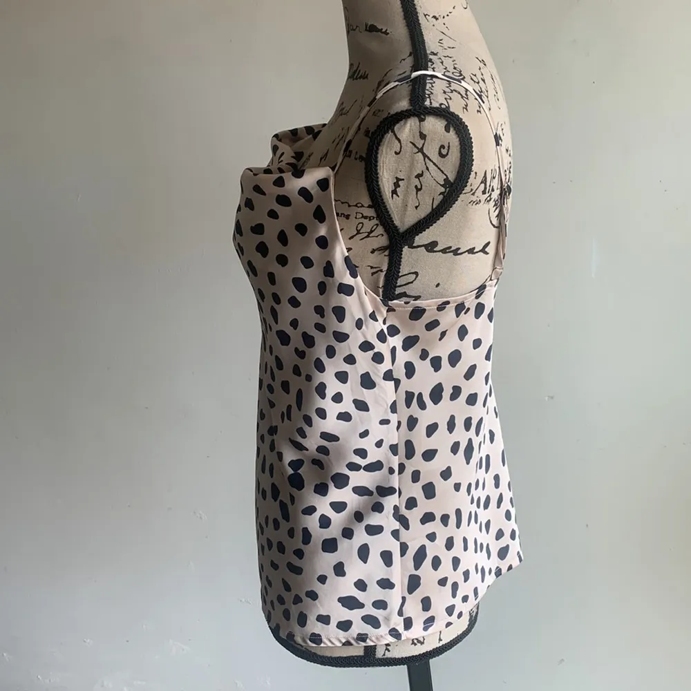 Lovers + Friends Rhode Leopard Print Cami Sz Small - Image 8