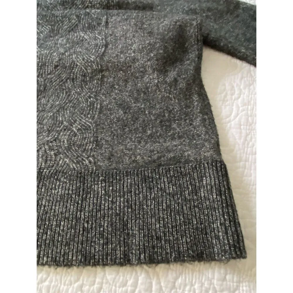 Banana Republic Women's XS Gray Sweater Dress Cowl Neck Long Sleeve​ - Image 8