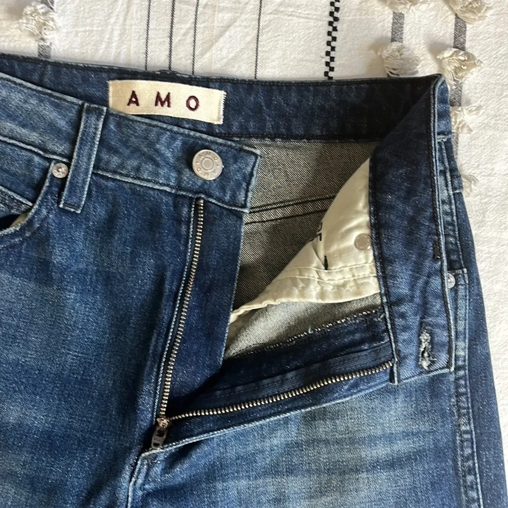Amo • high rise stix crop jeans Blue Size 28 - Image 10