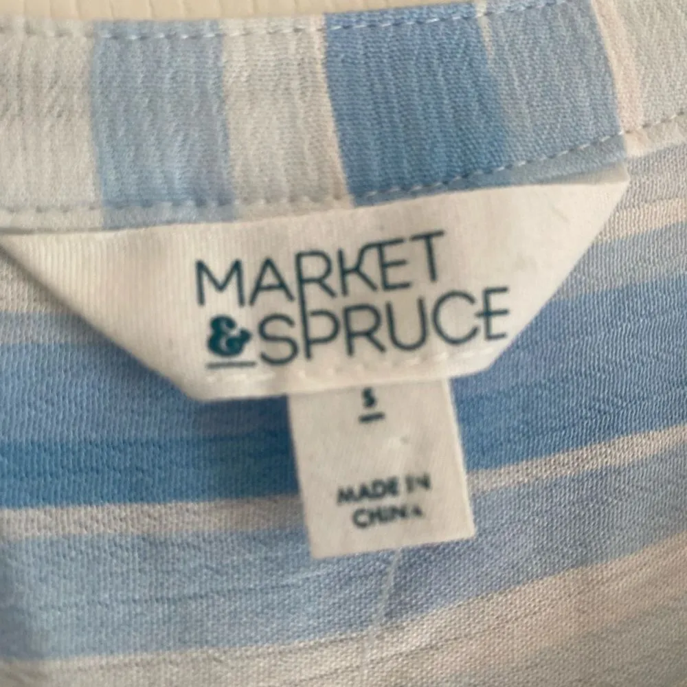 NWT Market & Spruce size small stitch fix prat Henley three quartersleeve blouse - Image 3