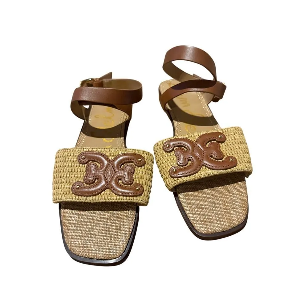 Sam Edelman Ilsie Sandal In Cognac Sz. 7.5 - Image 3