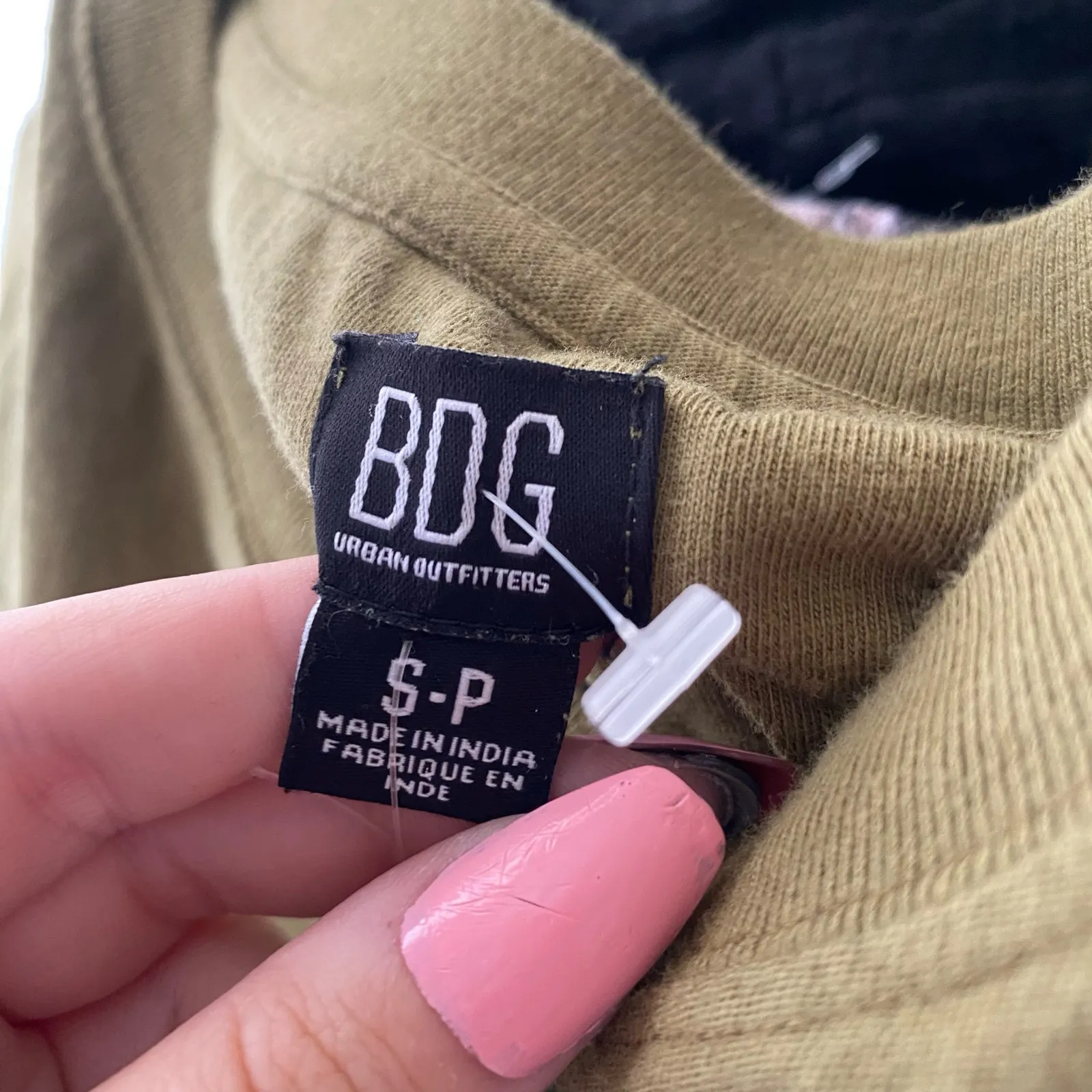 BDG Dolman Sleeve Relaxed Fit Pullover Knit Shirt Green Size Small - Image 4