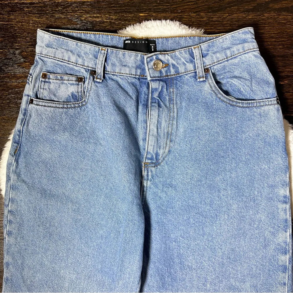 ASOS Design High Rise Wide Leg Jeans - Image 2