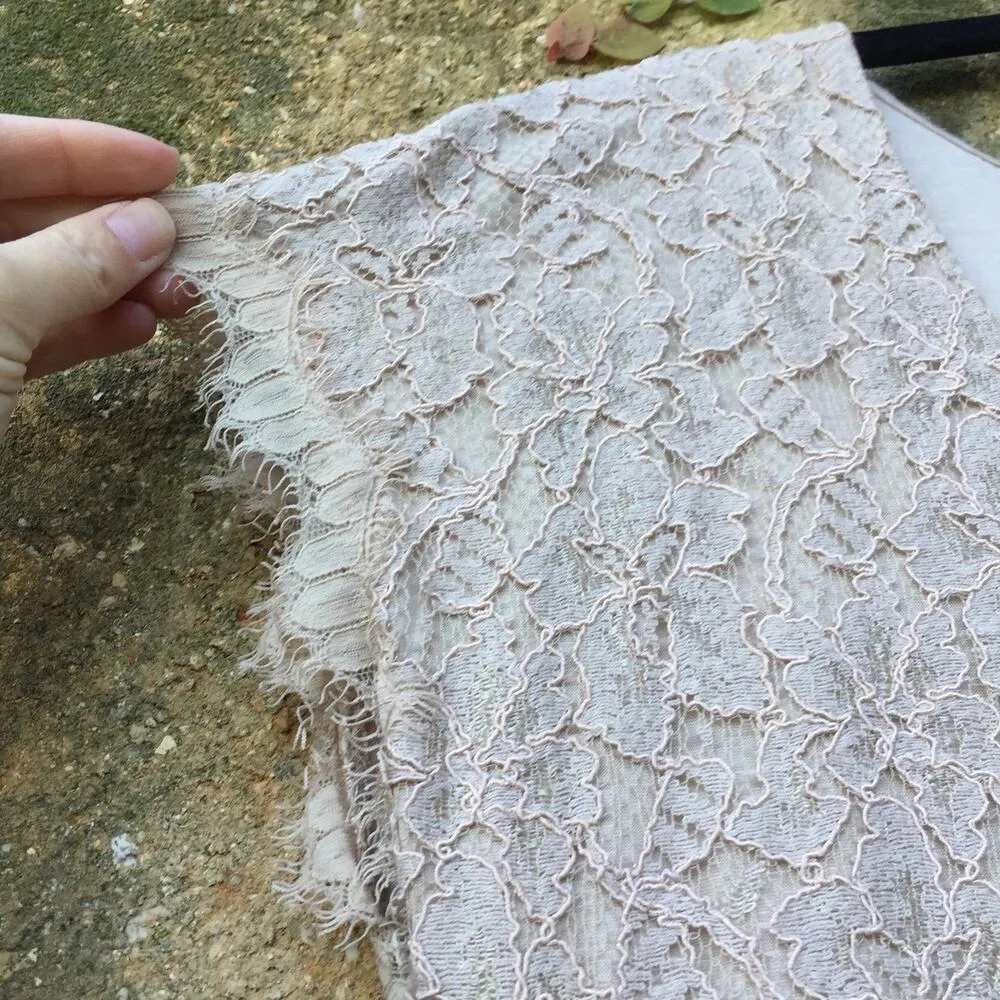 DVF Wanda Beige Nude Lace Overlay Bodycon Dress 10 - Image 5