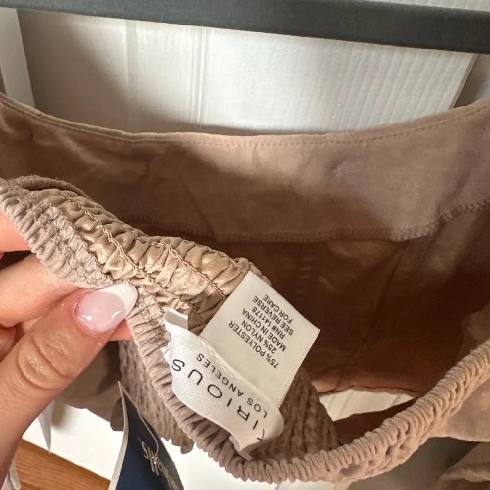 Long Sleeve Fall Shirt Tan - Image 3