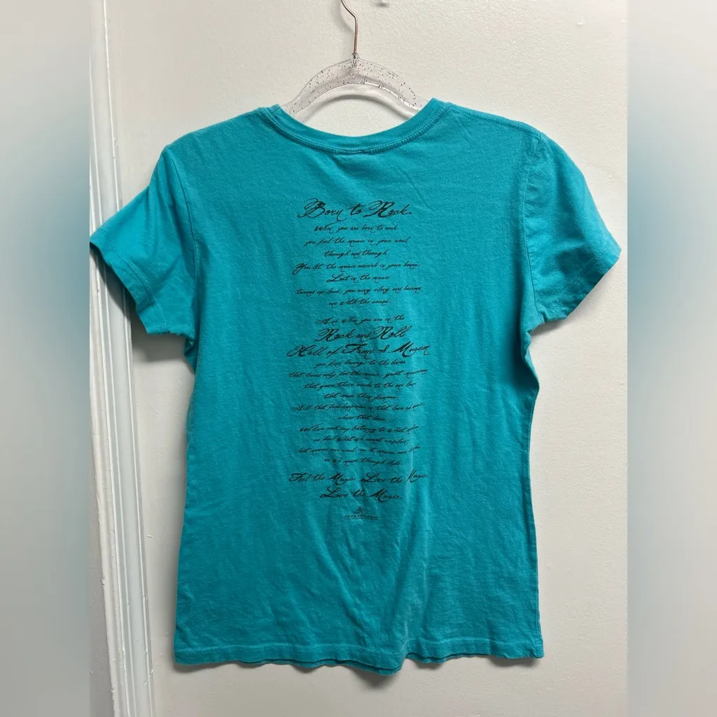 Rock & Roll Hall Of Fame Born to Rock Graphic T - Image 2