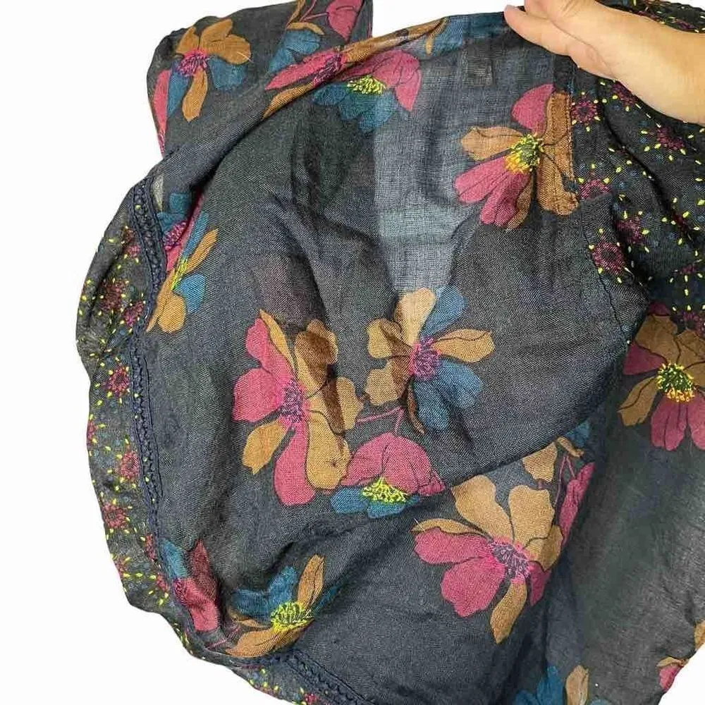 Loft Flower Print Infinity Scarf‎ - Image 4