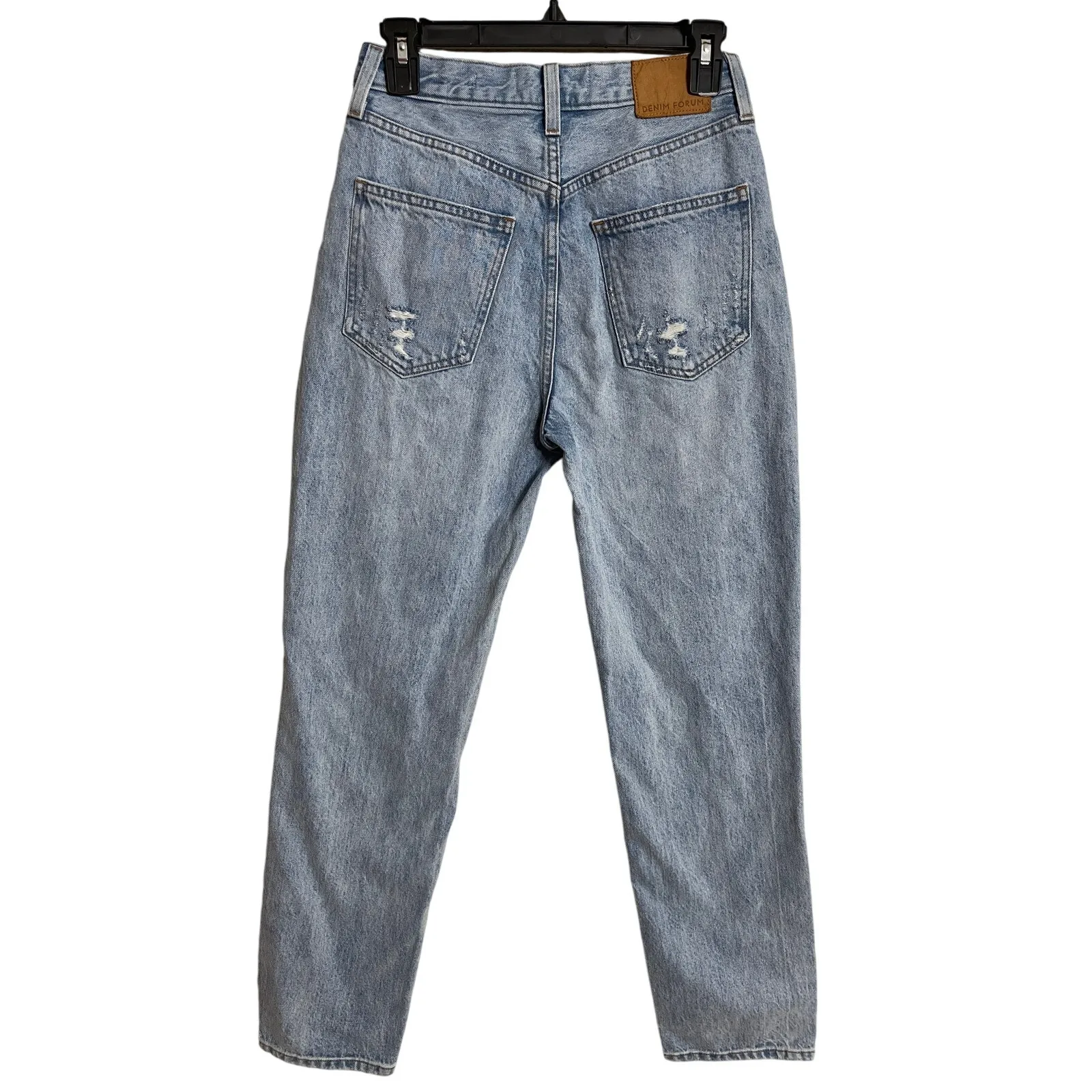 Denim Forum Aritzia The BF High Rise Loose Jeans 28L Womans 25 Blue - Image 3