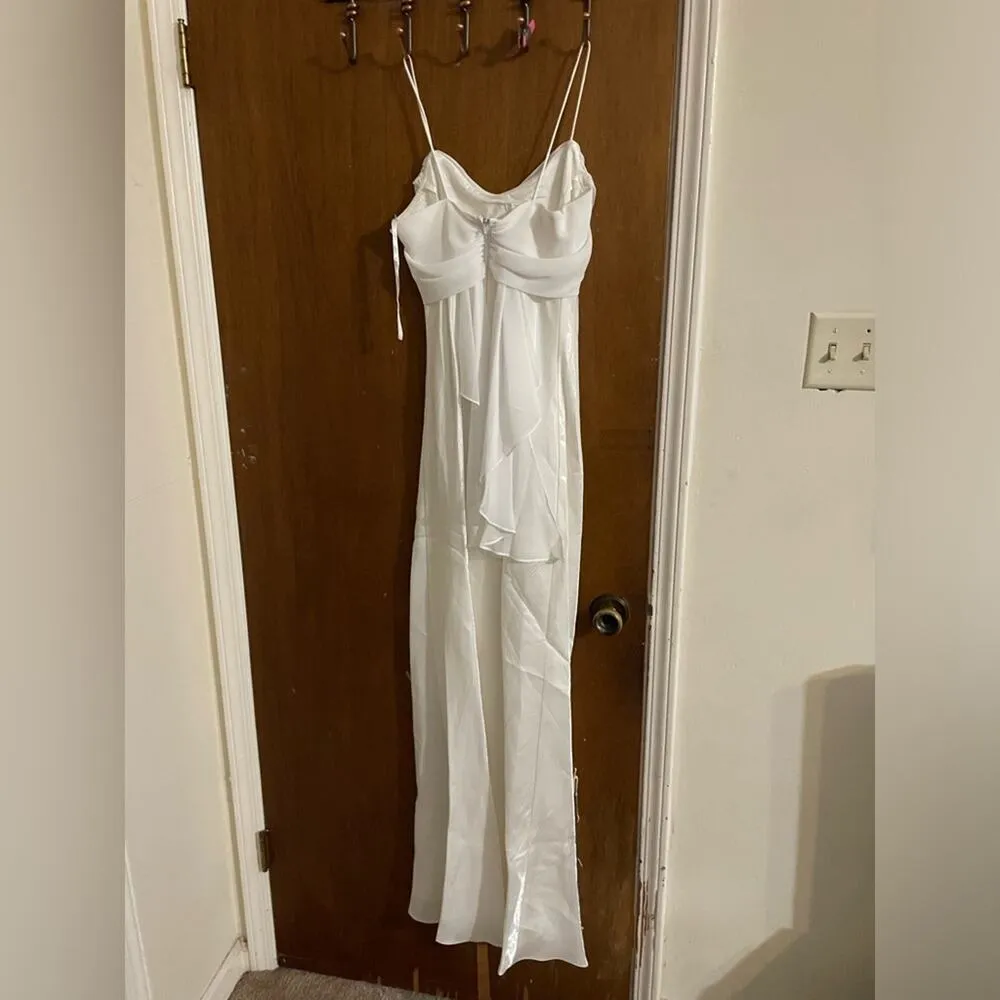 Y2K goddess maxi dress White Size 6 - Image 3