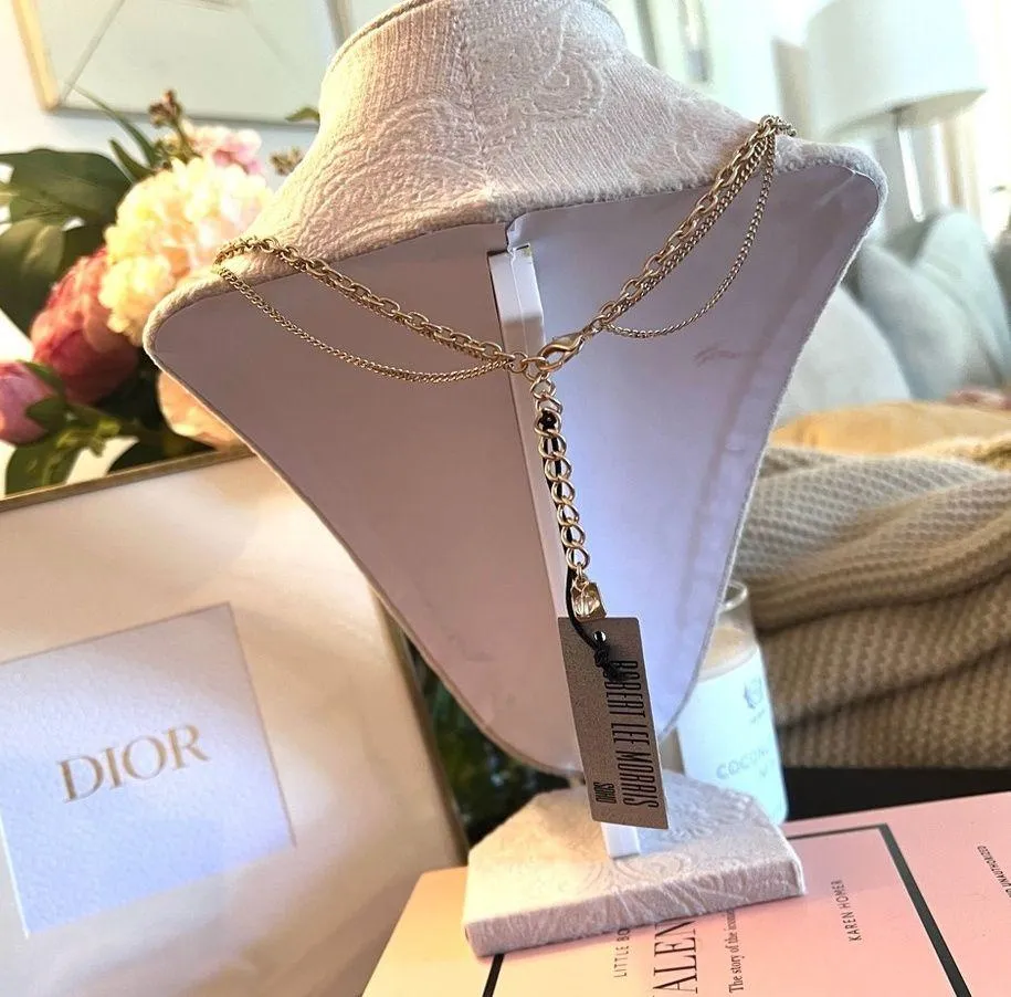 NWT Free People x Robert Lee Morris SoHo Fringe Feather Layered Necklace - Image 7