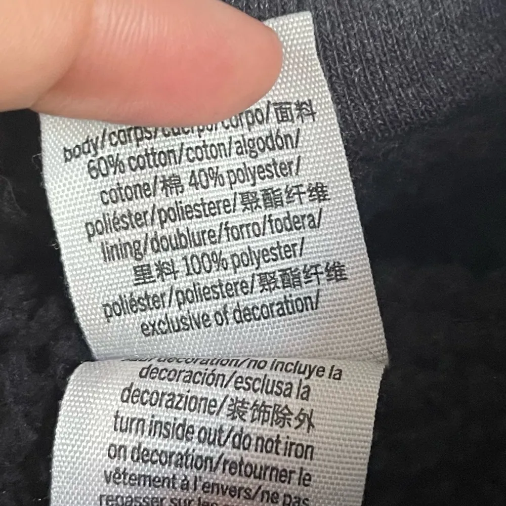 Victoria’s Secret Pink Tie Dye Sherpa Lined Cowl Neck Sweatshirt SZ S - Image 5