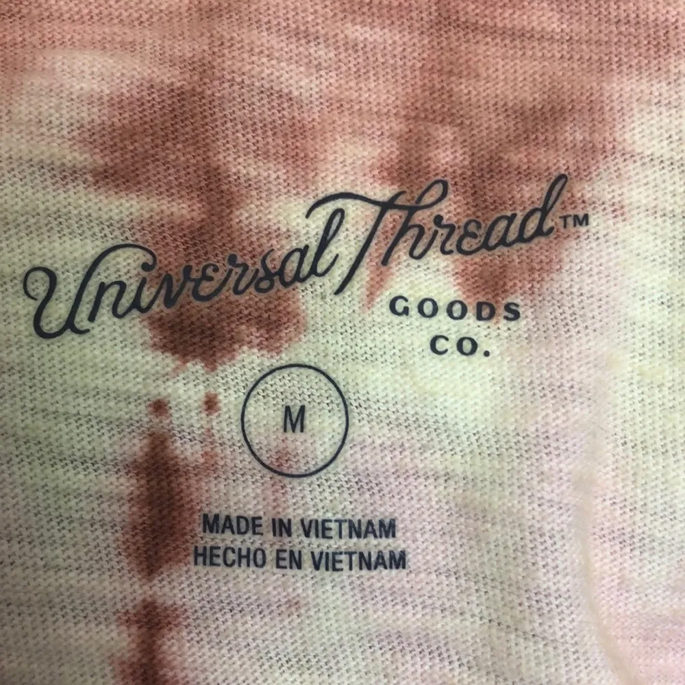 Universal Thread Tie-Dye Pink, Tan, Brown Hues Cap Sleeve Maxi Dress - Image 8