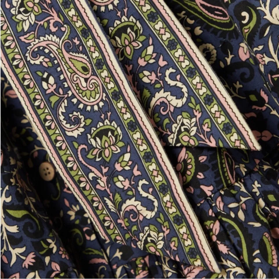 Veronica Beard Eunice Dress 8 NWT Navy Mult - Image 4