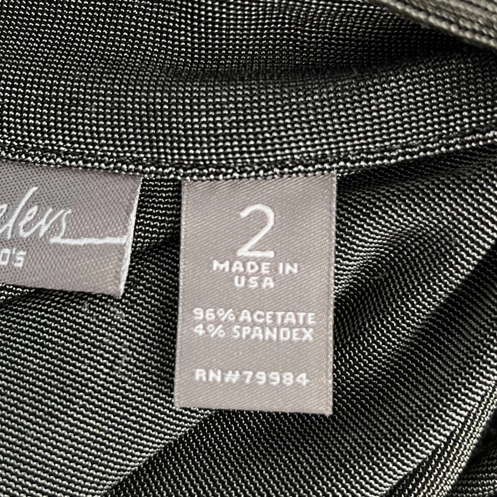 Chicos Jacket Womens Large Green Travelers Slinky Full Zip Gold Tone Trim Casual - Image 8