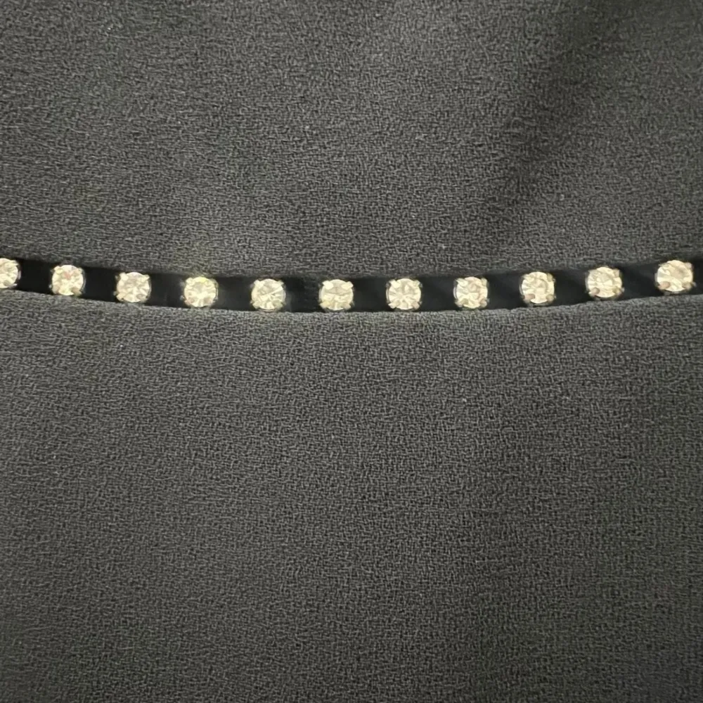 Liz Claiborne Women’s Black Dress With Jewel Accents Size 16 - Image 4