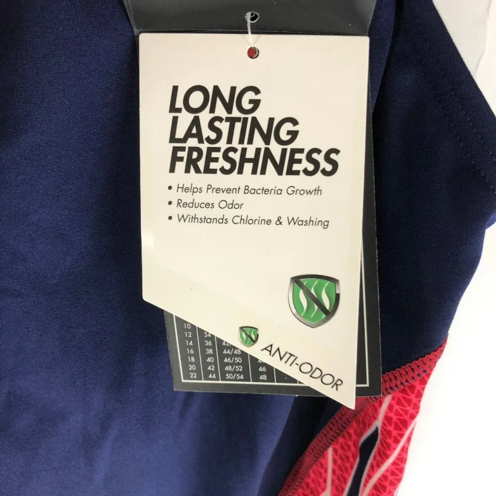 TYR Phoenix Suplice Destroyer Water Polo Suit One Piece Swimsuit Navy 34 US - Image 6