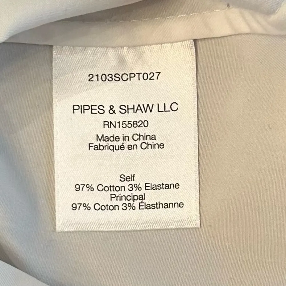 Veronica Beard Women’s Size 6 White Button Up Blouse with Bell Sleeves - Image 8