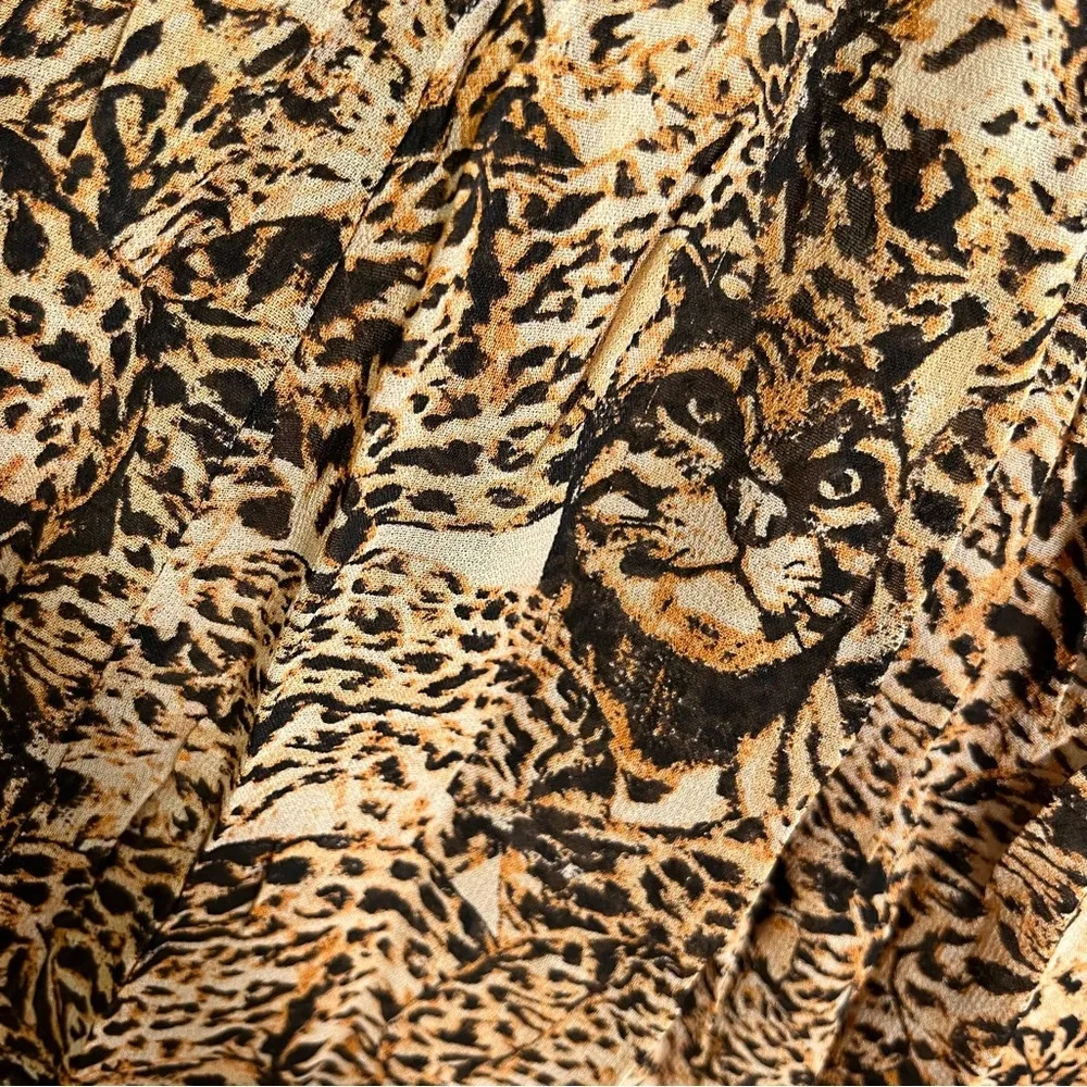 Divided H&M Maxi Skirt Animal Leopard Print - Image 6