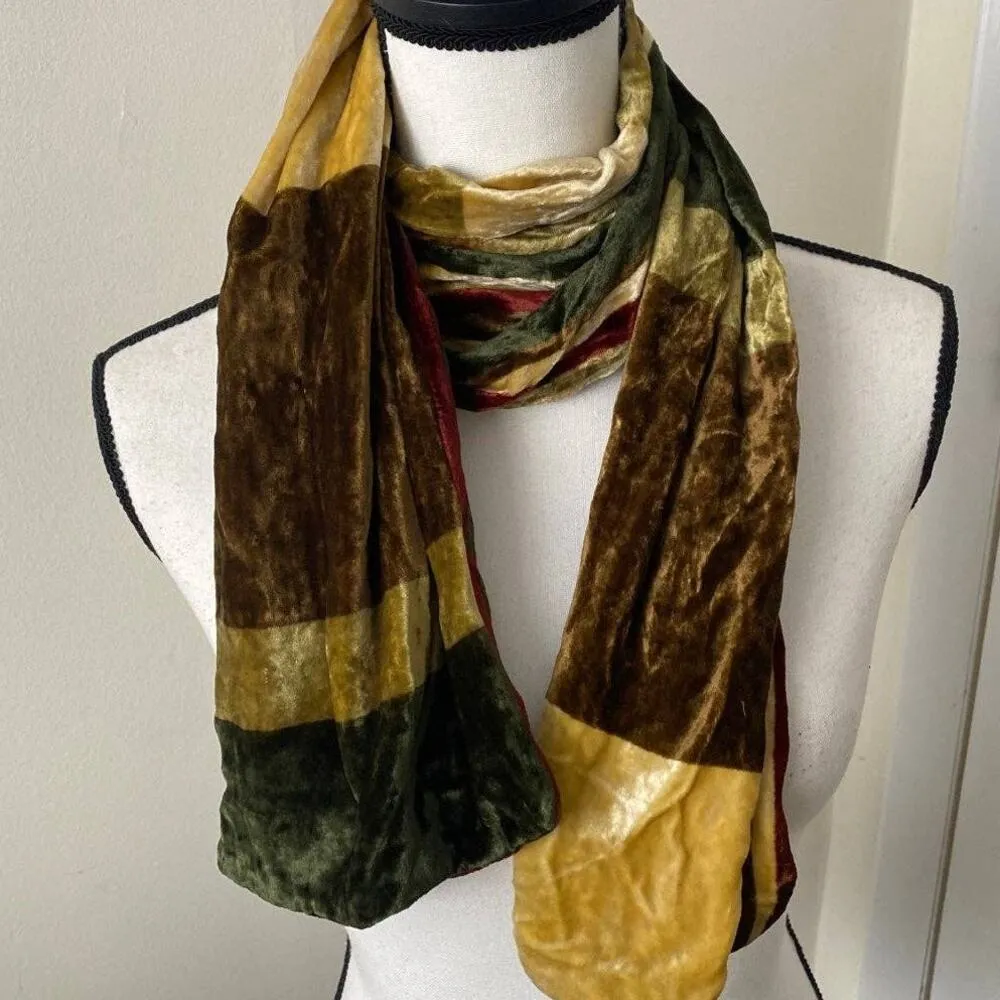Altea Milano Velvet Reversible Scarf - Image 2
