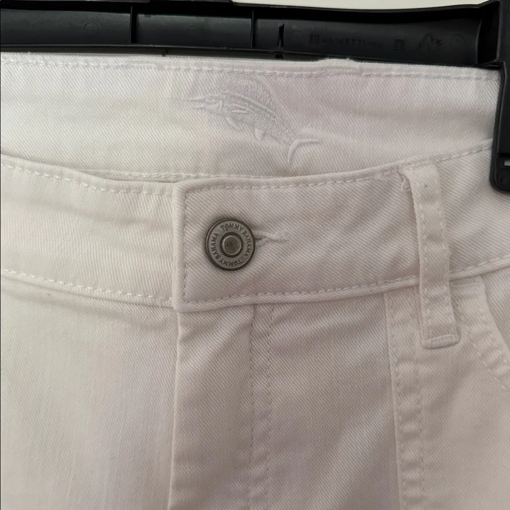 Tommy Bahama Cropped Wide Leg Jean - Image 2